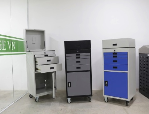 automotive diagnostic trolleys are completely manufactured through sheet metal fabrication services