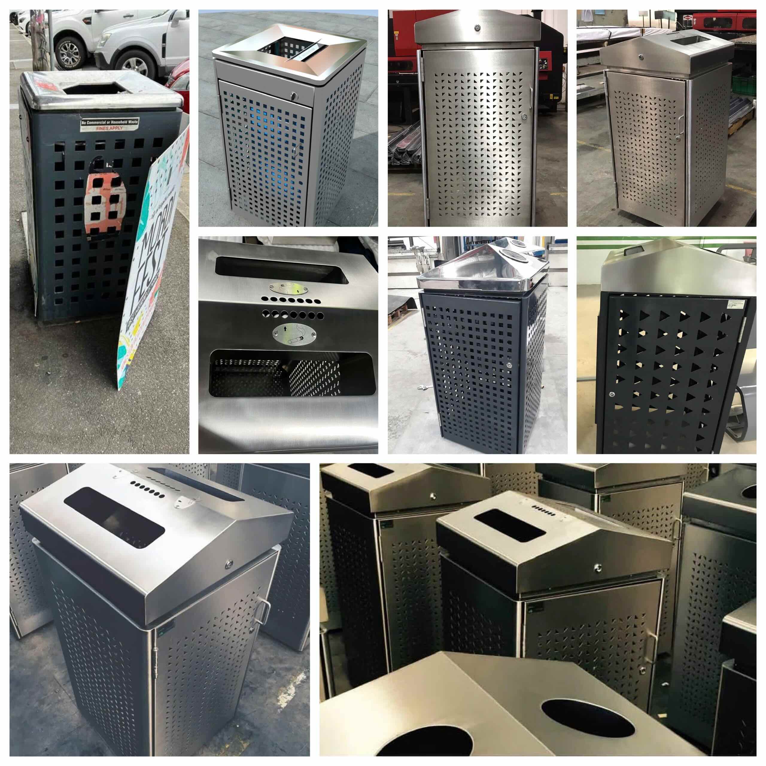 litter bin fabricated at australian general engineering vietnam